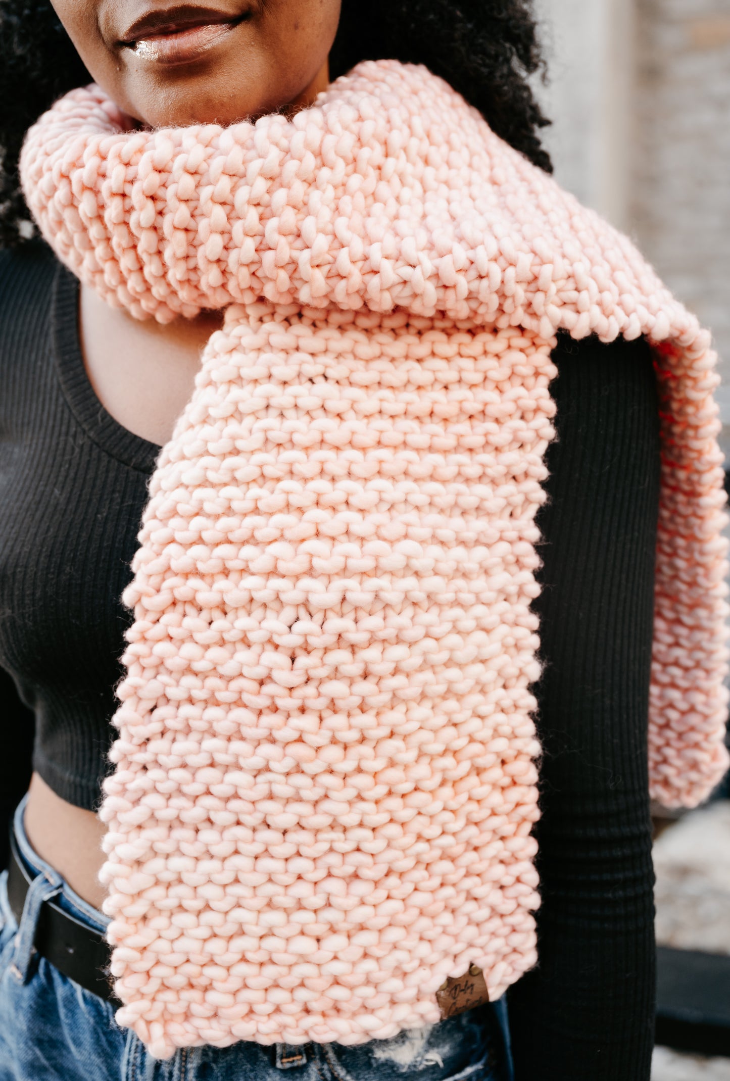 Almond Blossom Scarf - 75"