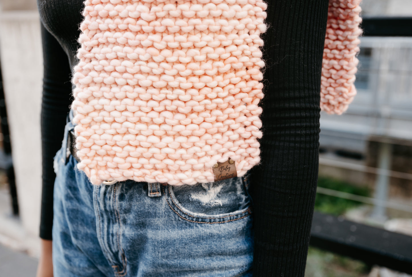 Almond Blossom Scarf - 75"