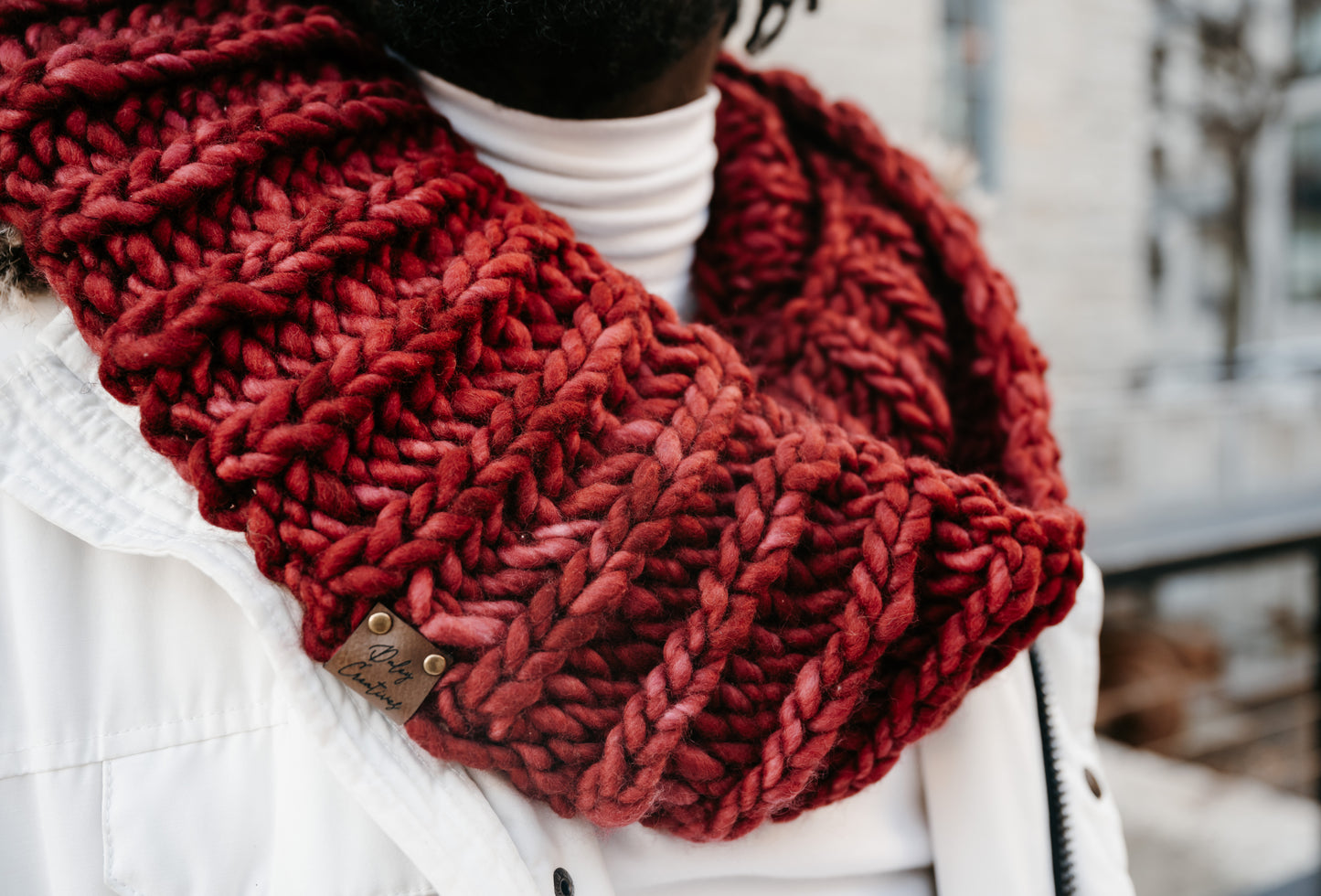 Pagoda Infinity Scarf