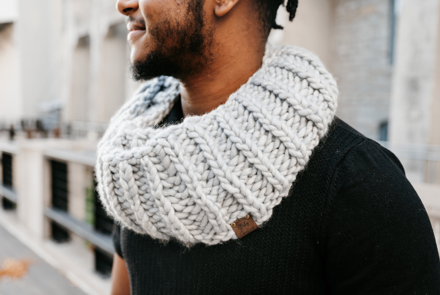 Cape Cod Gray Infinity Scarf