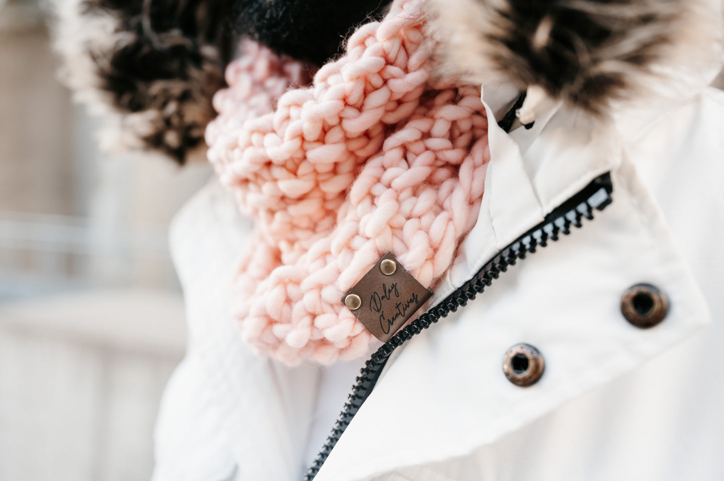 Almond Blossom Cowl