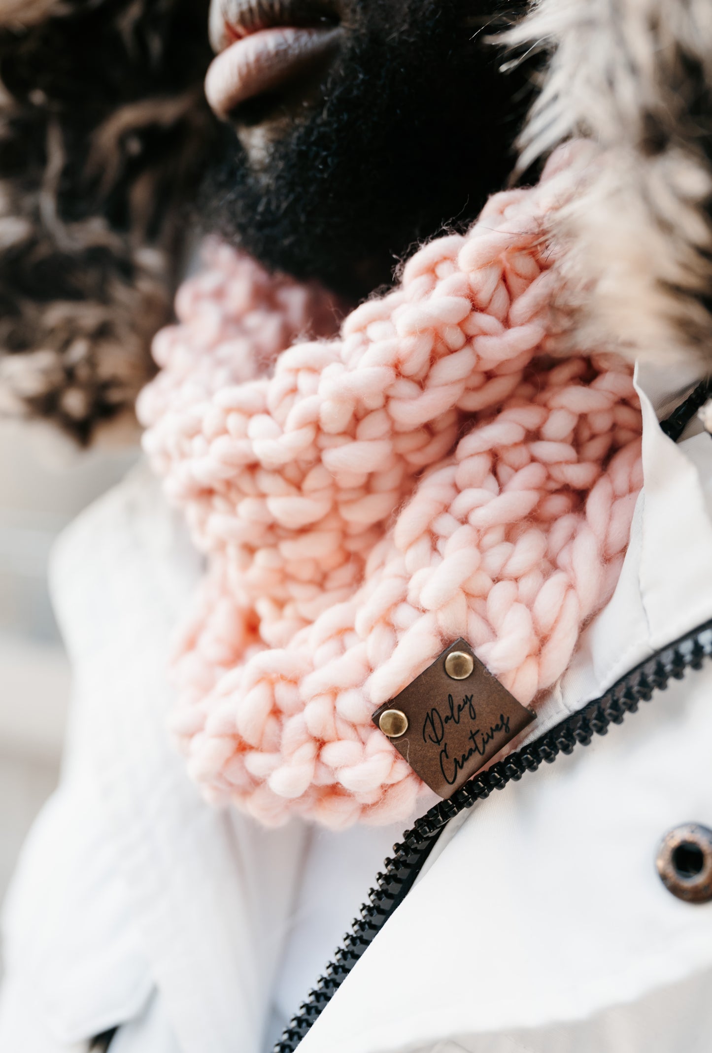Almond Blossom Cowl