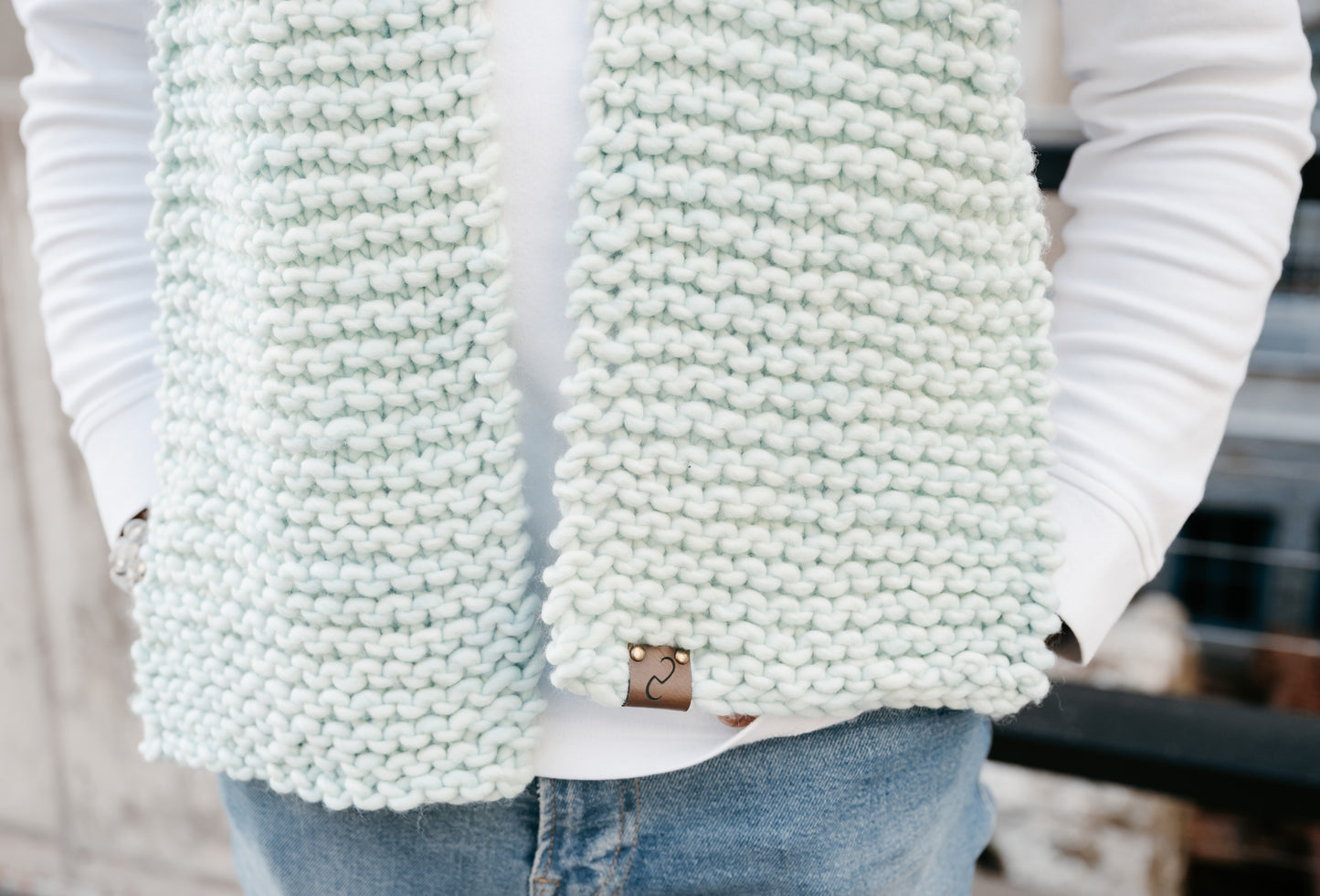 Cucumber Infinity Scarf