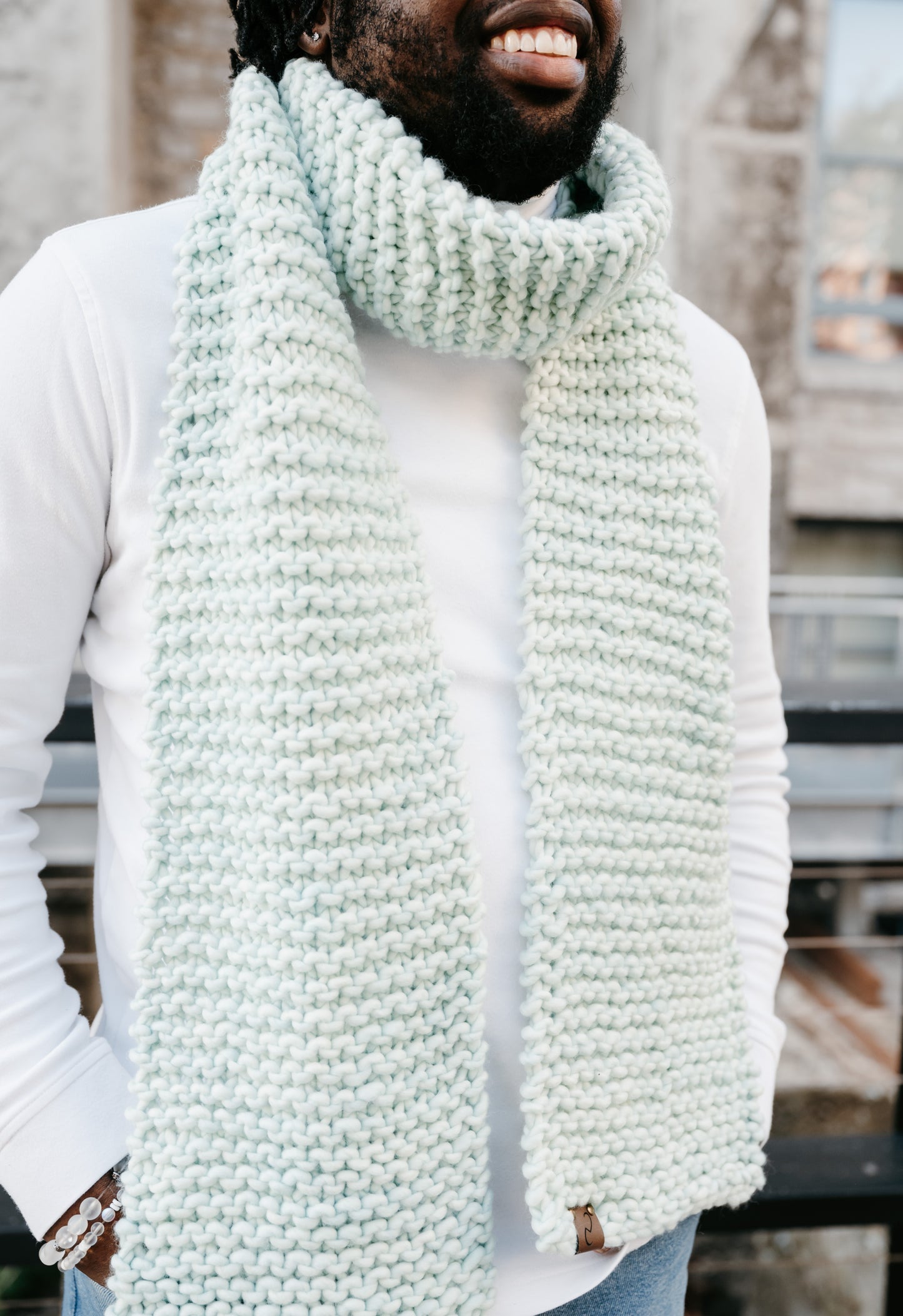 Cucumber Scarf - 75"