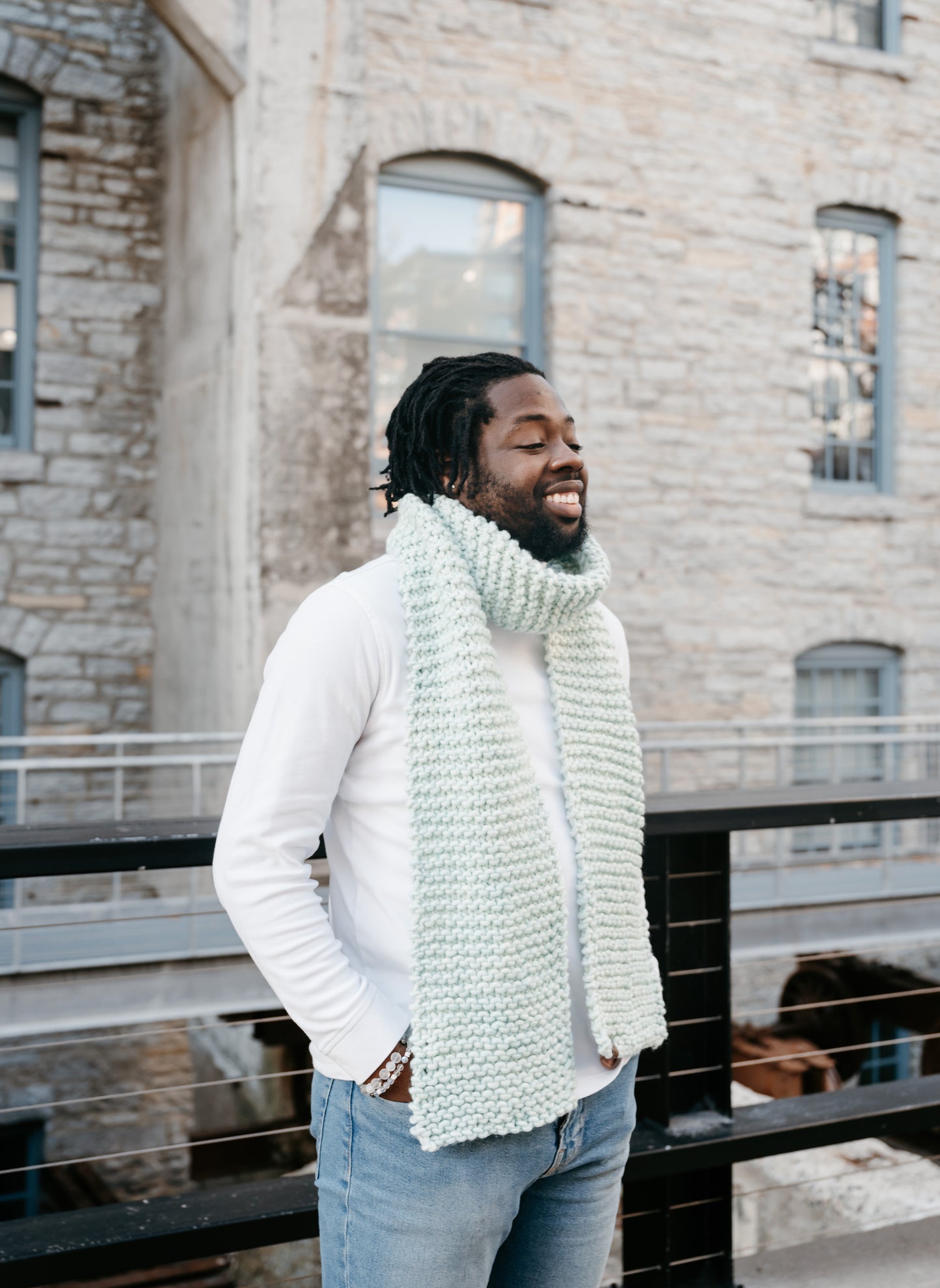 Cucumber Scarf - 75"