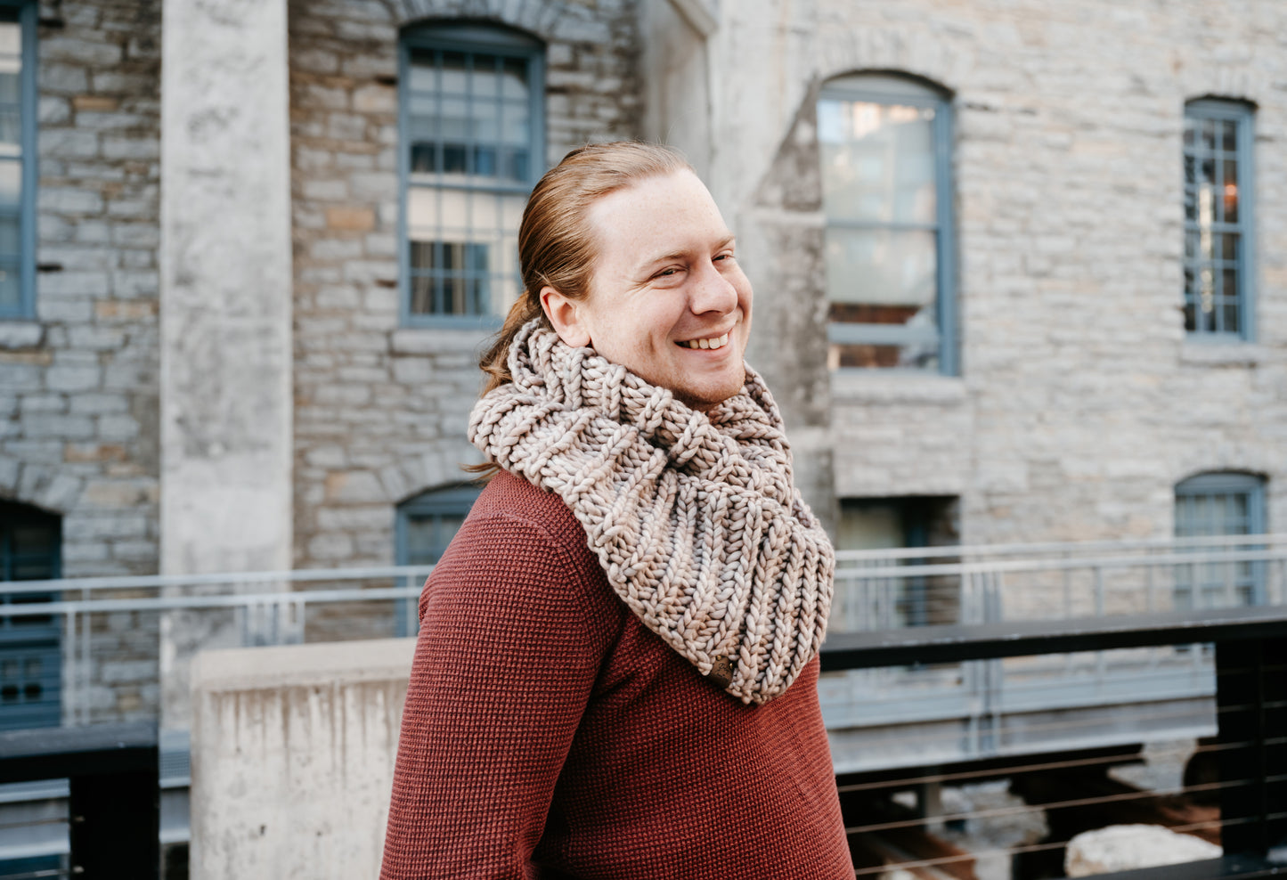 Whole Grain Infinity Scarf