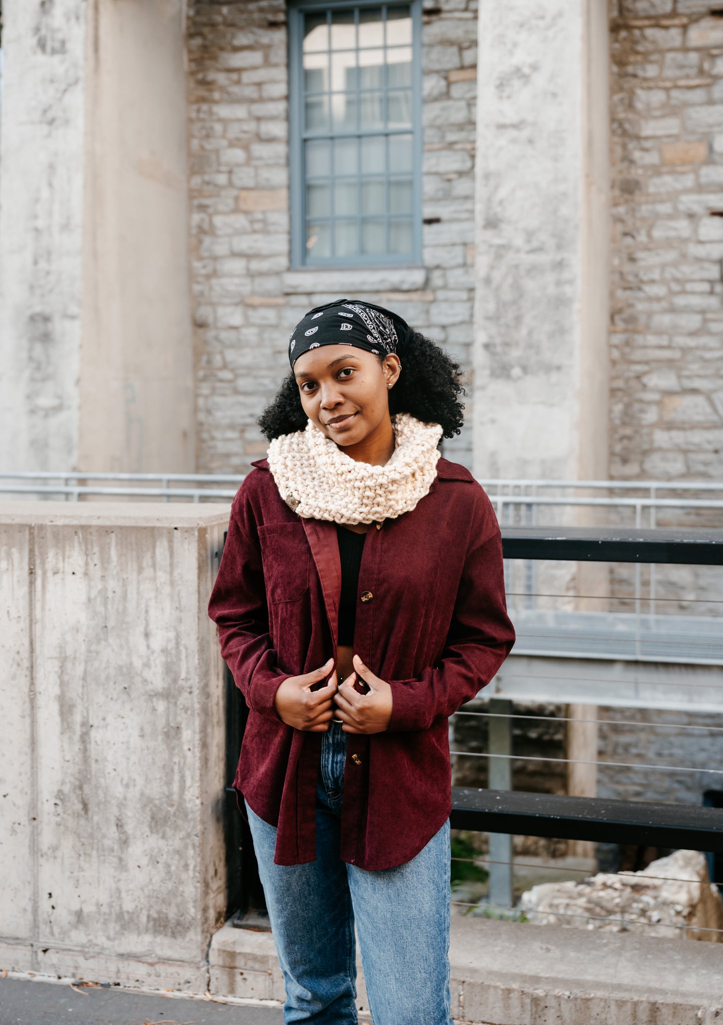 Ivory Cowl