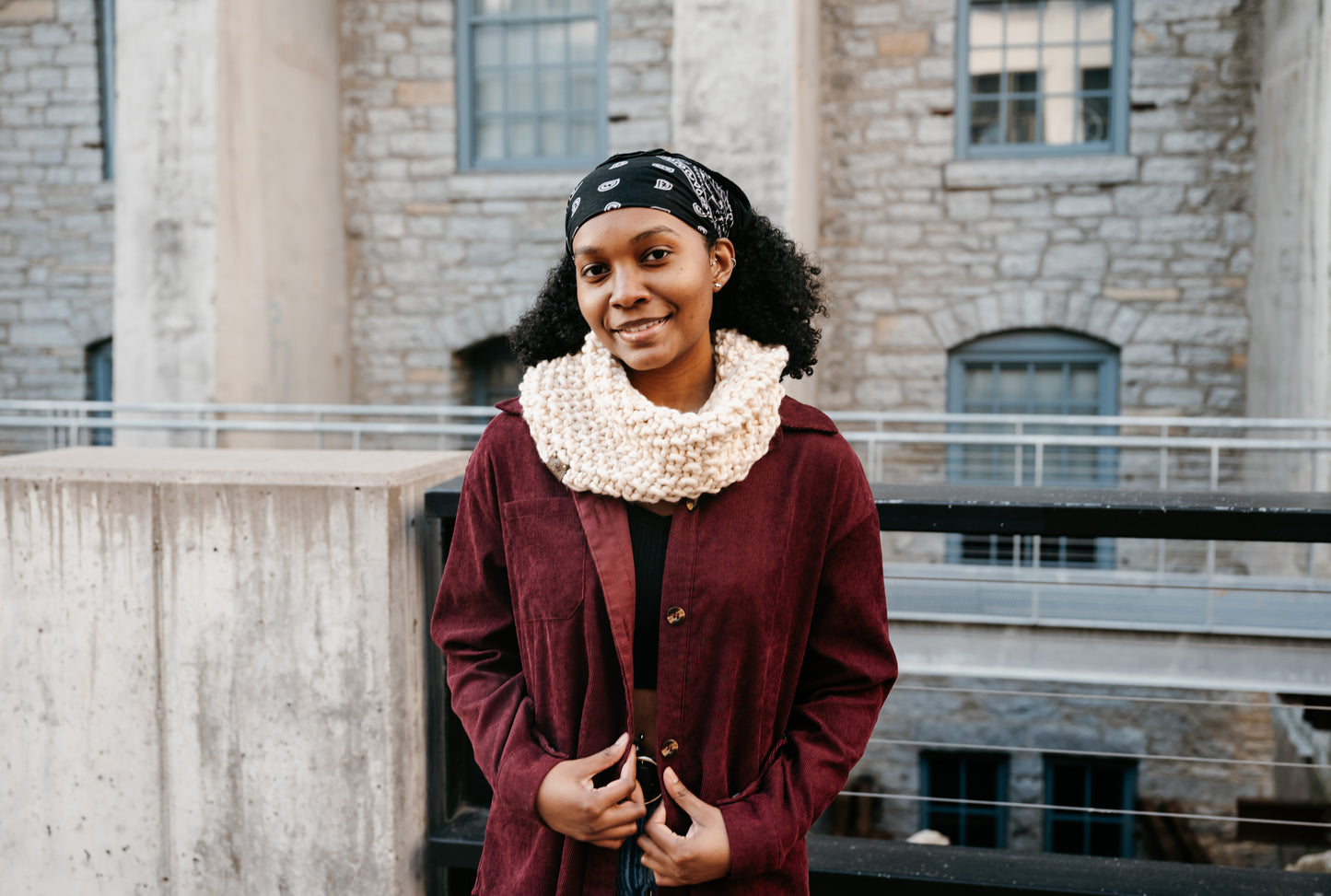 Ivory Cowl