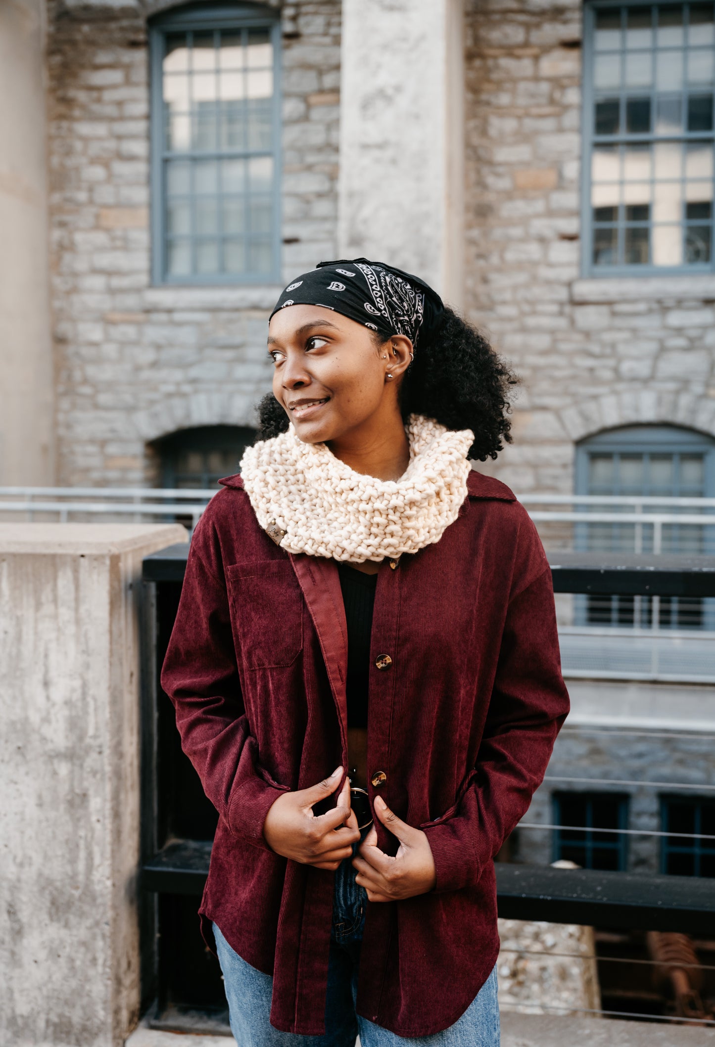 Ivory Cowl